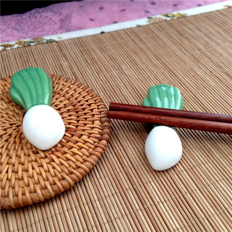 Wholesale Ceramic Ternip Chopstick Rest Holder Hand Painted