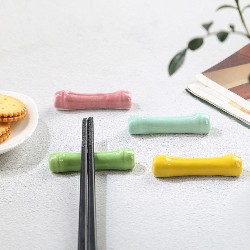 Wholesale Ceramic Bamboo Chopstick Rest Holder