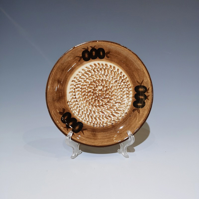 Wholesale Hand Painted Ceramic Grater Plate For Garlic Ginger