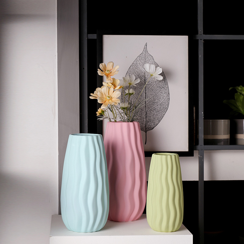 Wholesale Custom Ceramic Pot Multi-Color Flower Vase