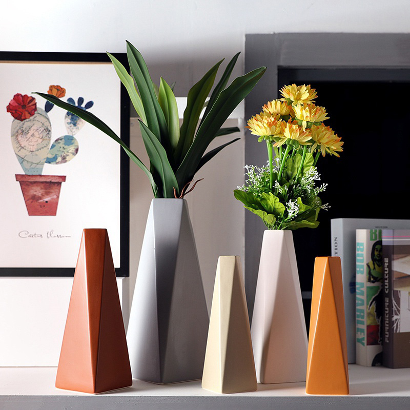 Wholesale Custom Ceramic Vase Multi-Color Flower Pots